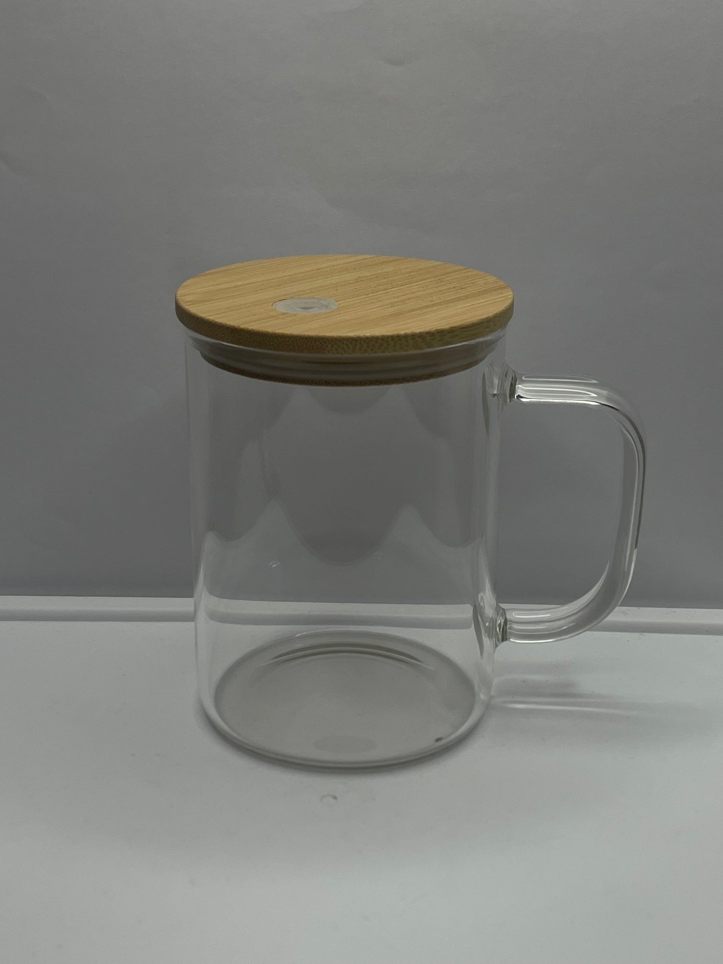 Glass mug