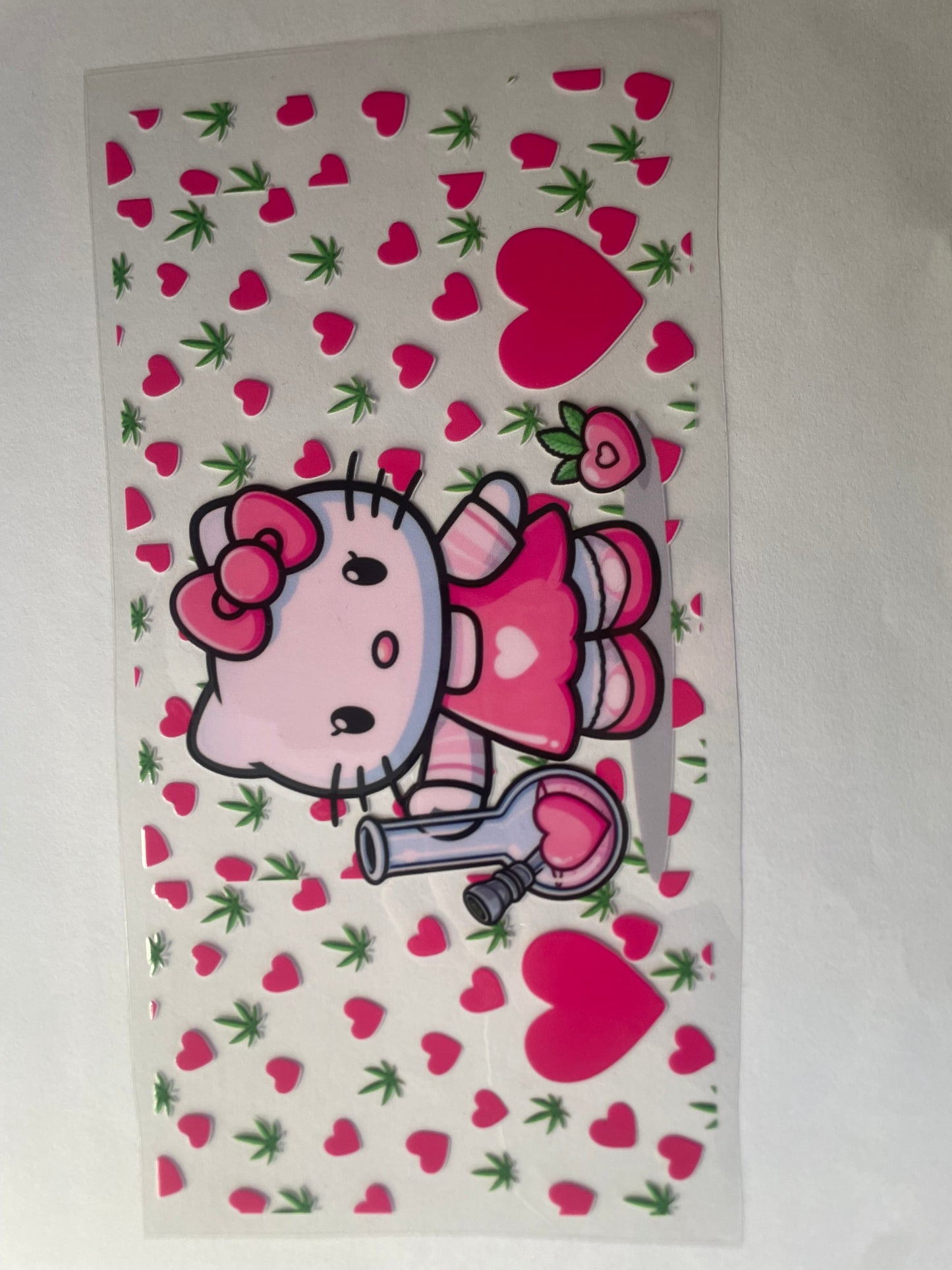 #214 weed hello kitty