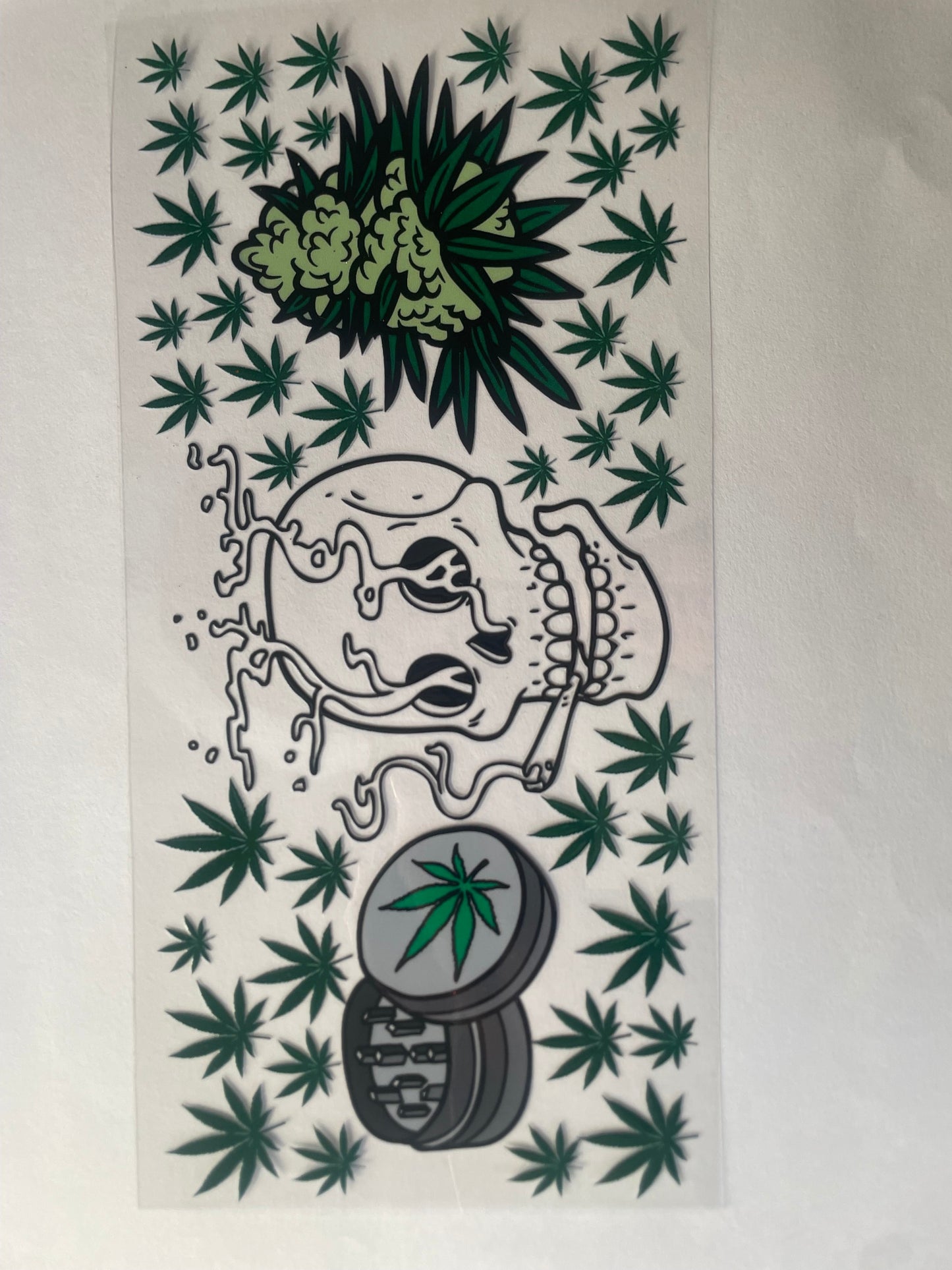 #213 weed skull