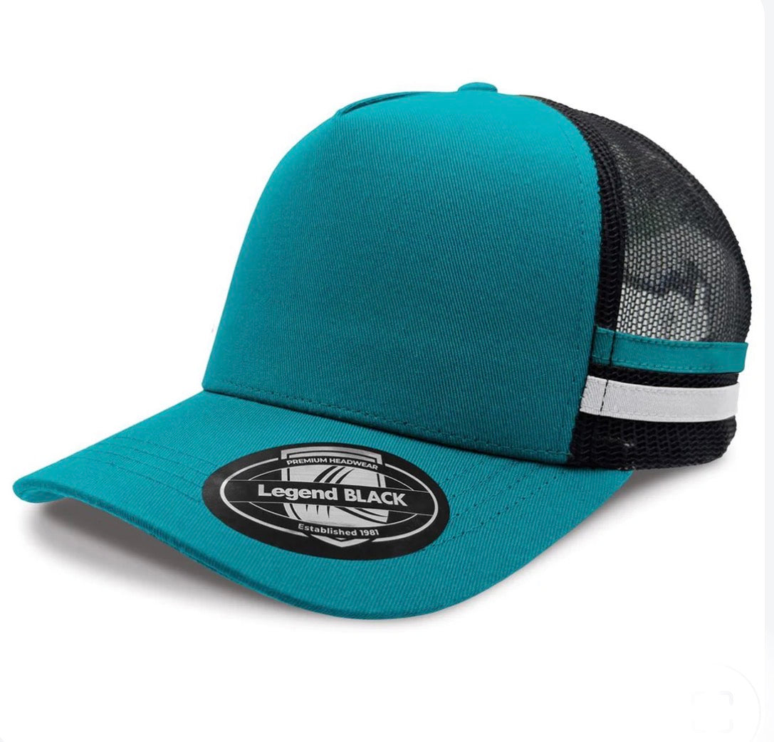 Striped trucker Hat