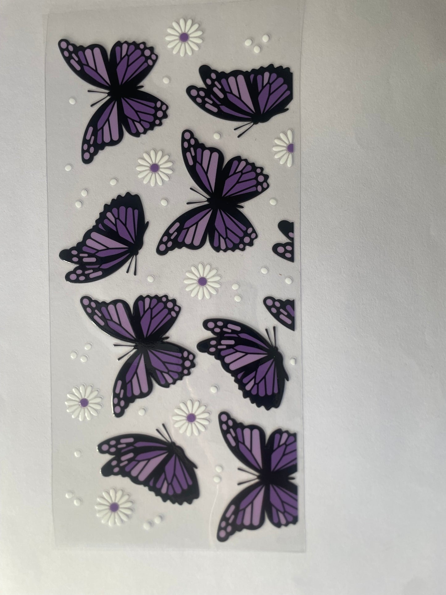 #211 purple butterflies
