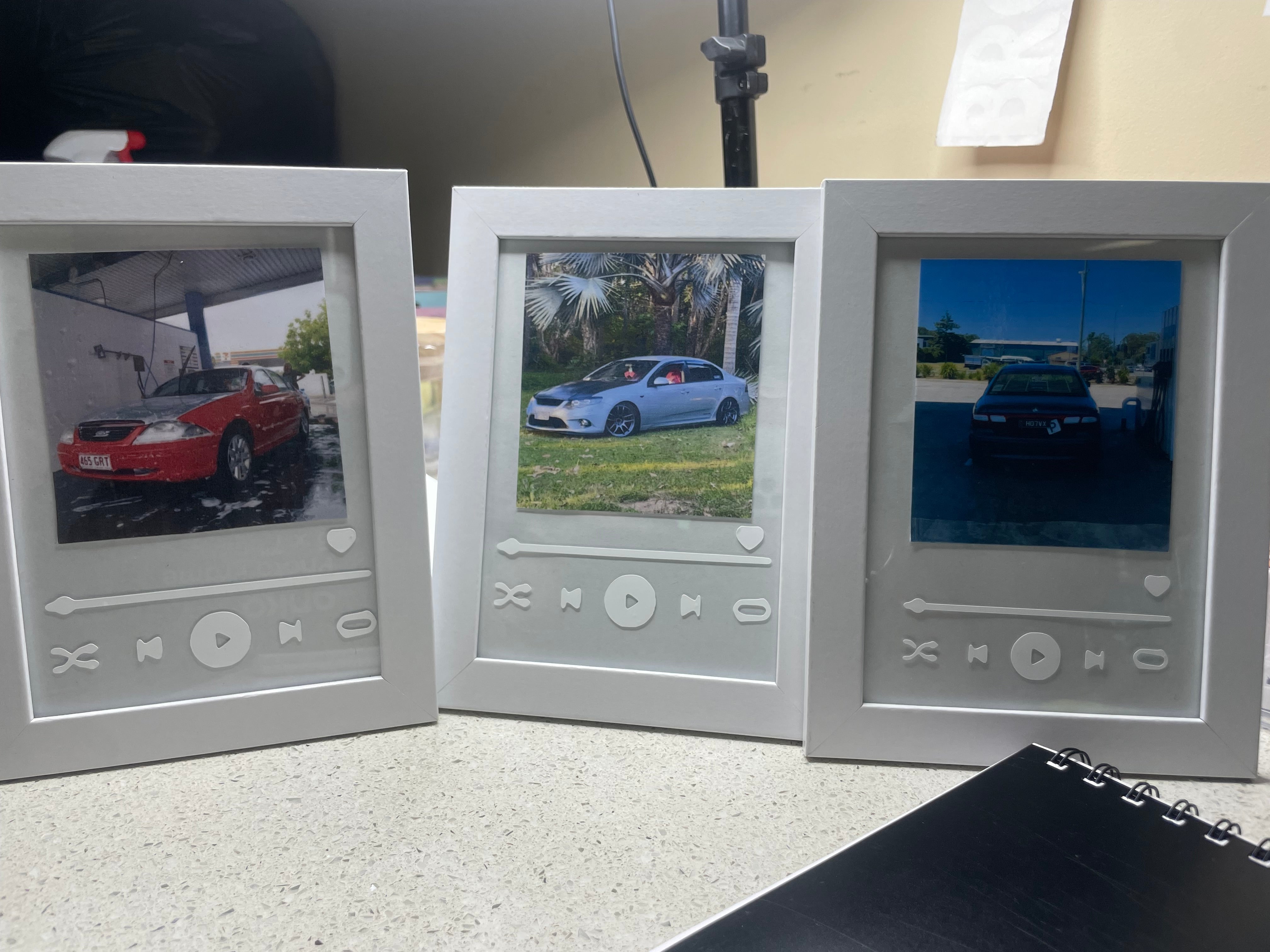Spotify frames – H07VX CUSTOMS