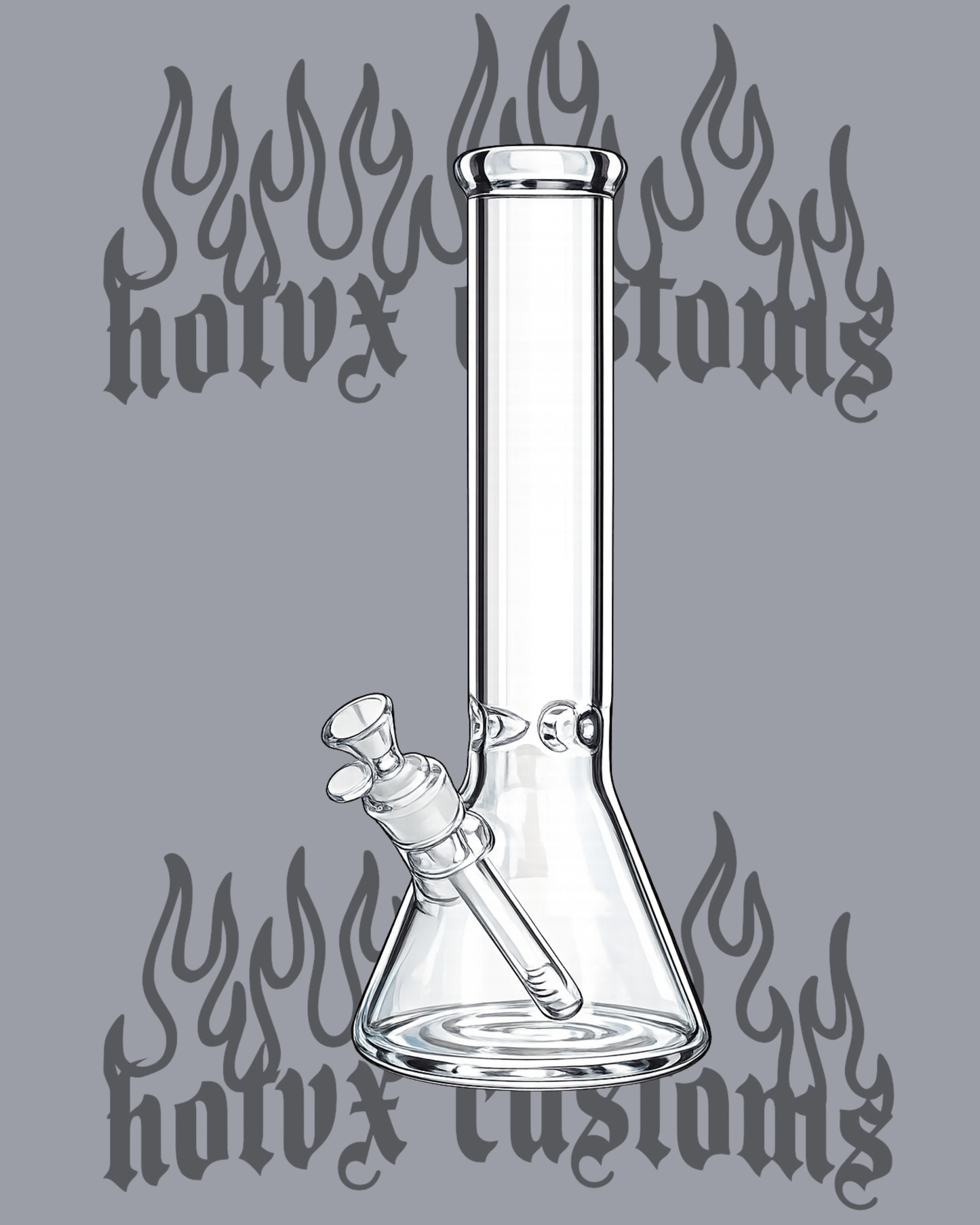 Extra heavy glass 34cm