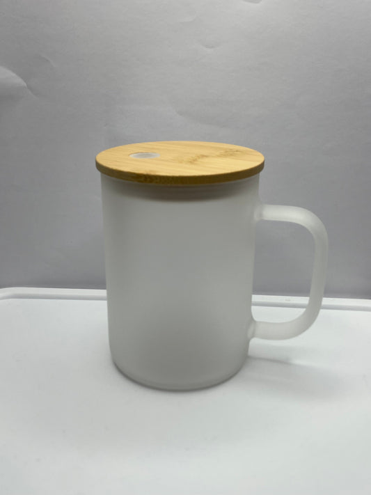 Glass mug