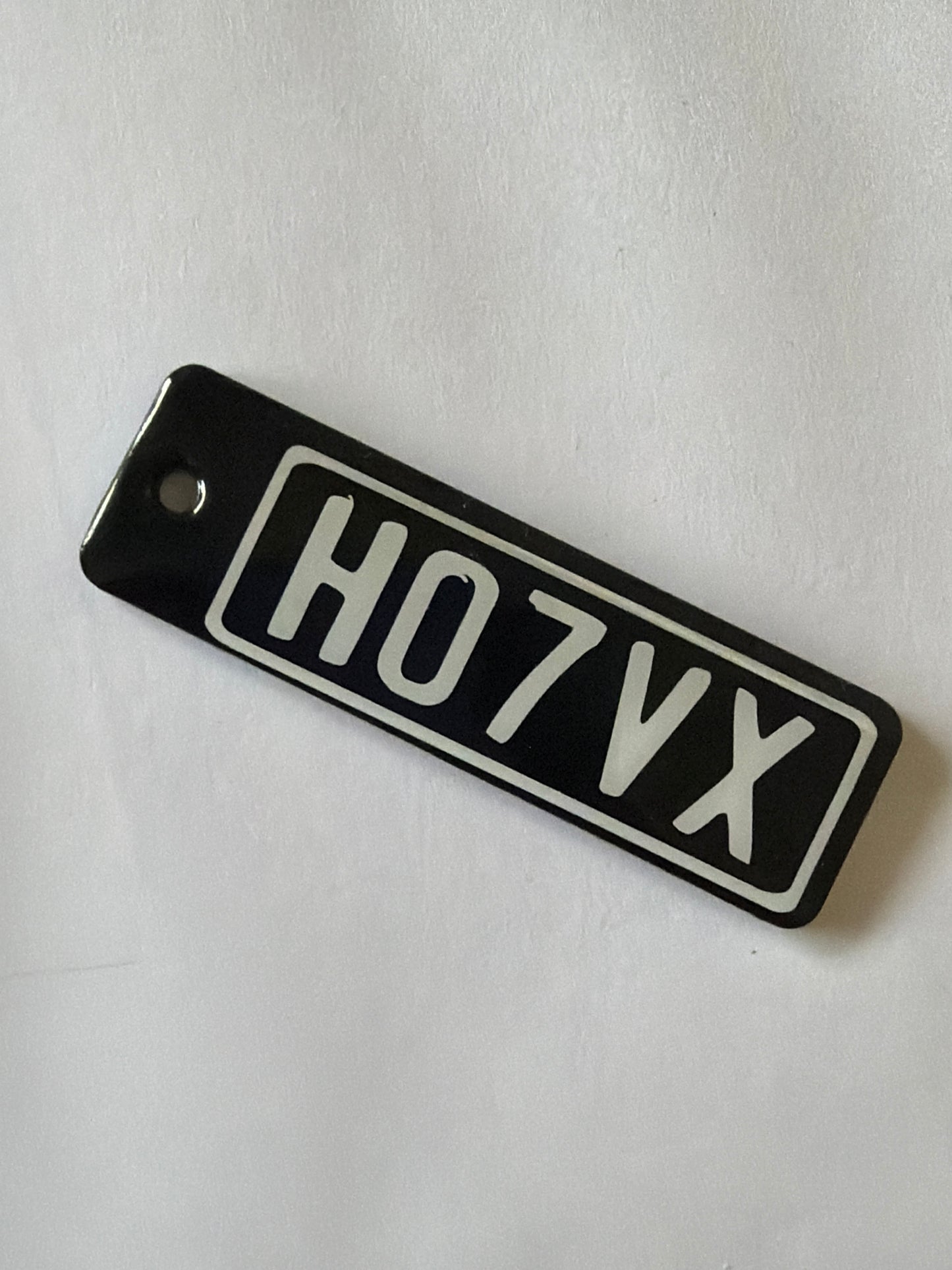 plate Keyring design 2