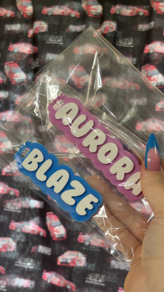 Kids bag tags