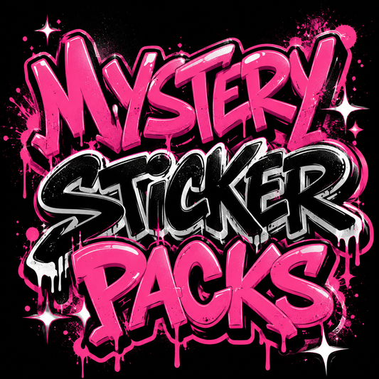 Mystery sticker packs