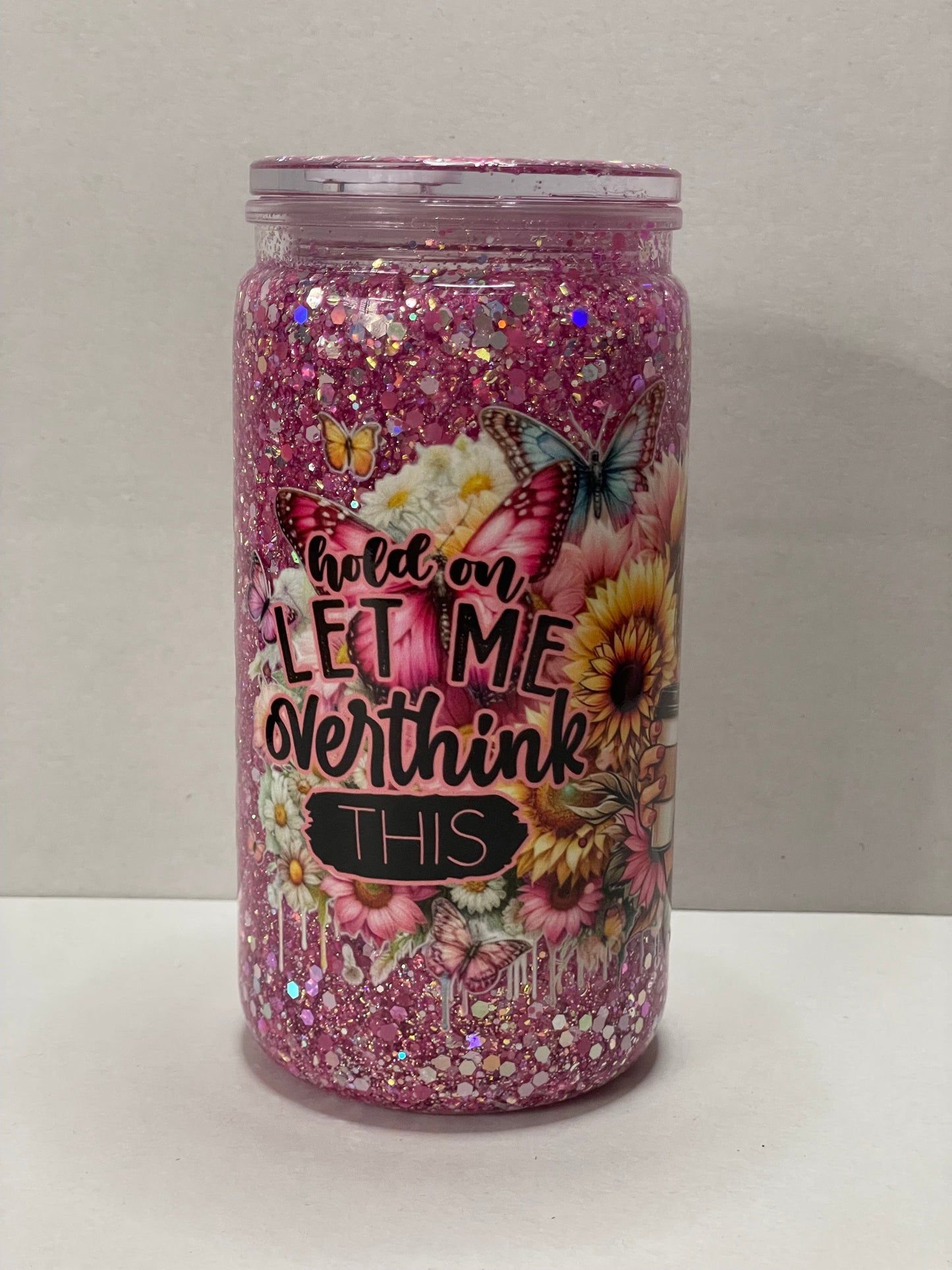 Let me overthink this 16oz snowglobe