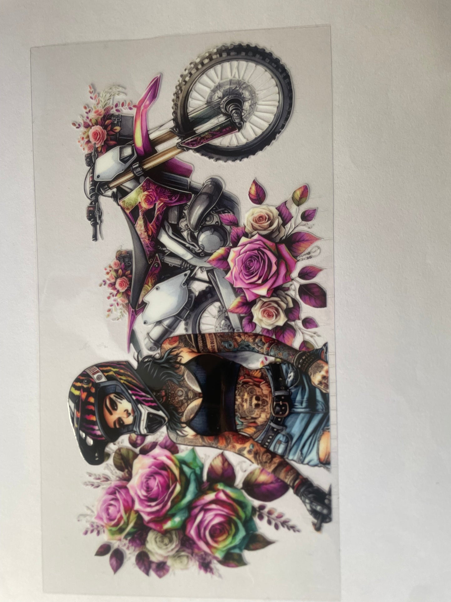 #249 tatted bike girl