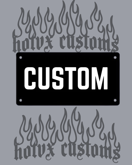 Novelty Bike Plates