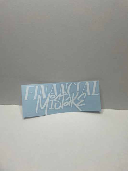 Financial mistake