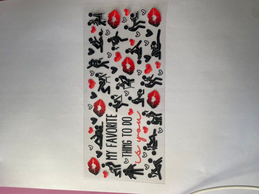 #204 my favourite thing to do