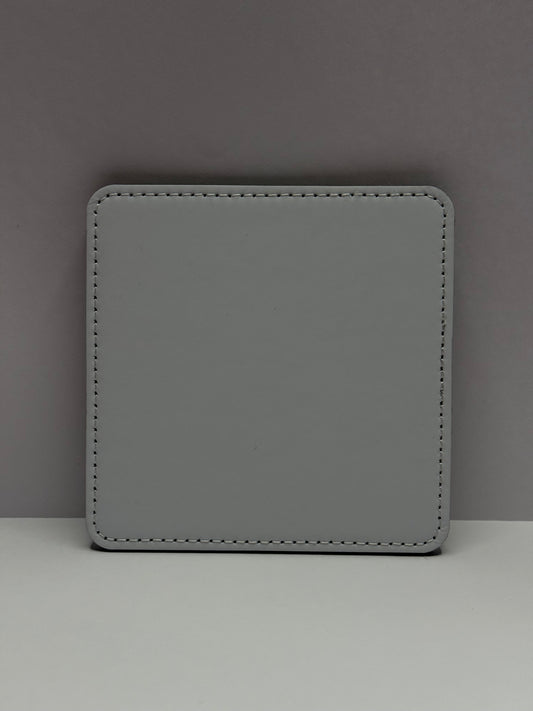 Pu leather coasters 1pk