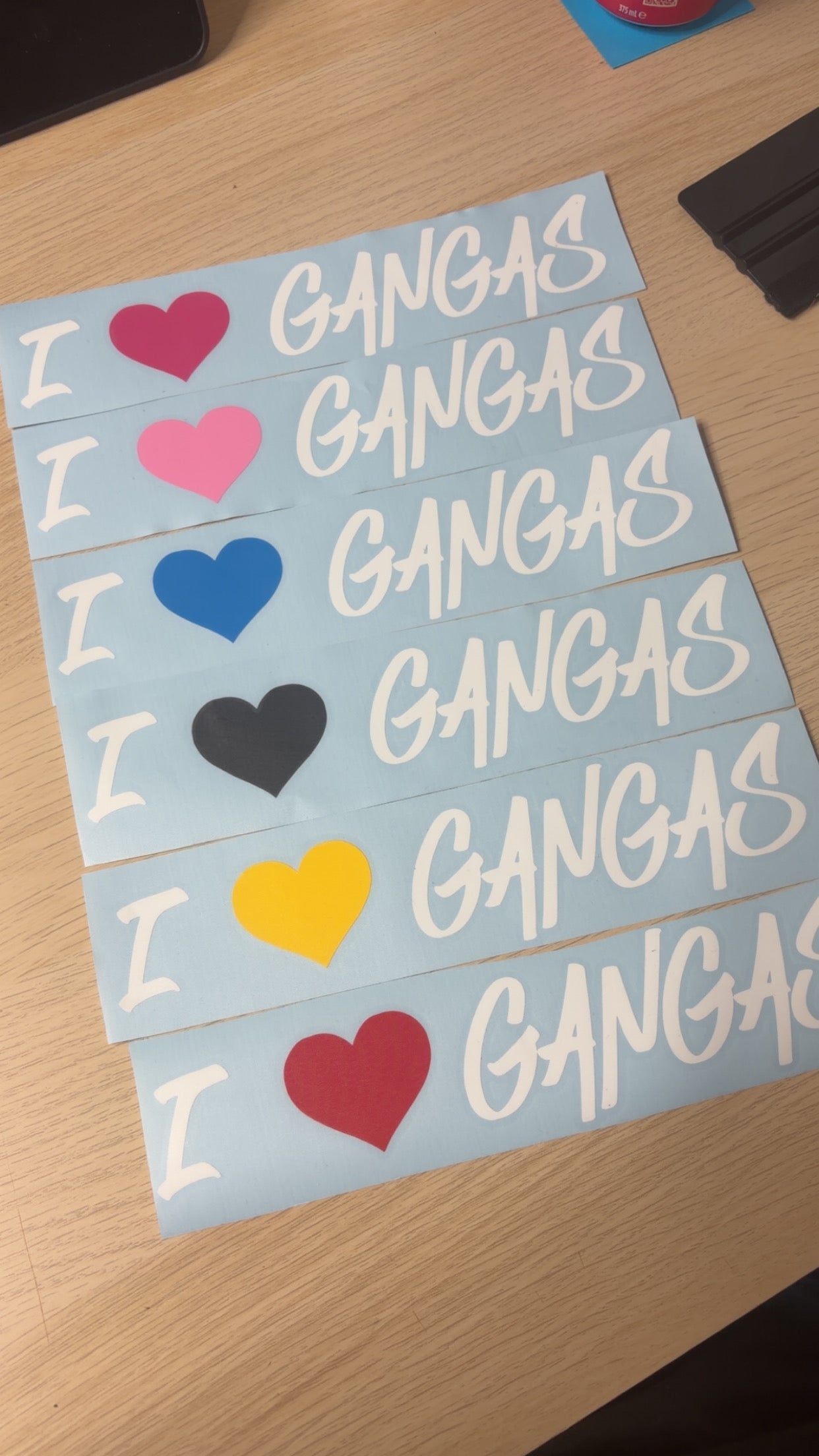 I love gangas