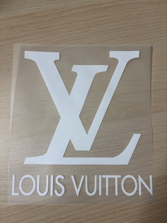 n.3 white LV shirt print