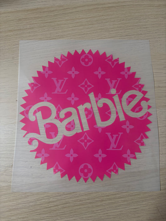 N.5 lv barbie shirt print