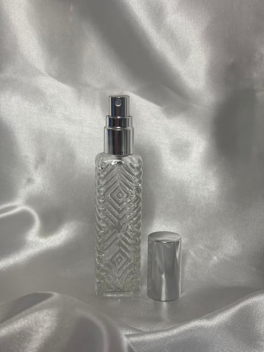 14ml Adele glass bottle with sliver lid