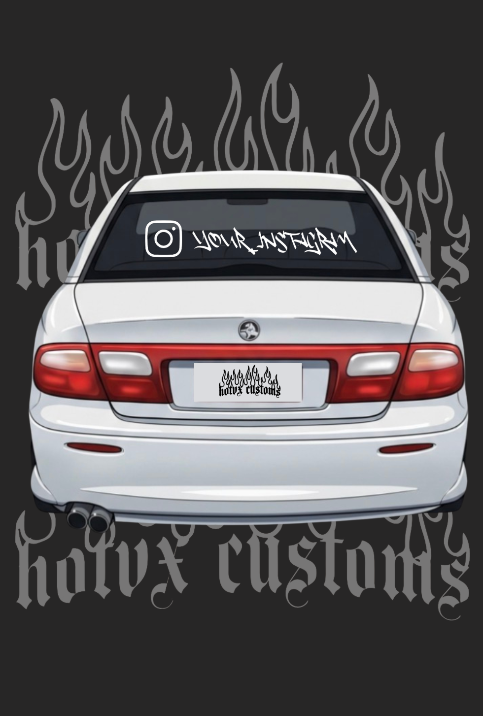 Custom instagram sticker