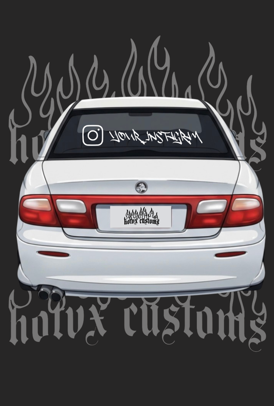 Custom instagram sticker