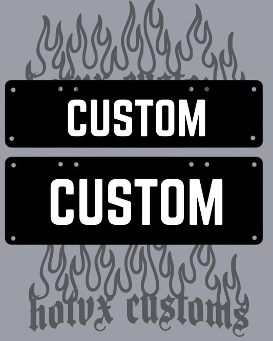 Custom Novelty plates