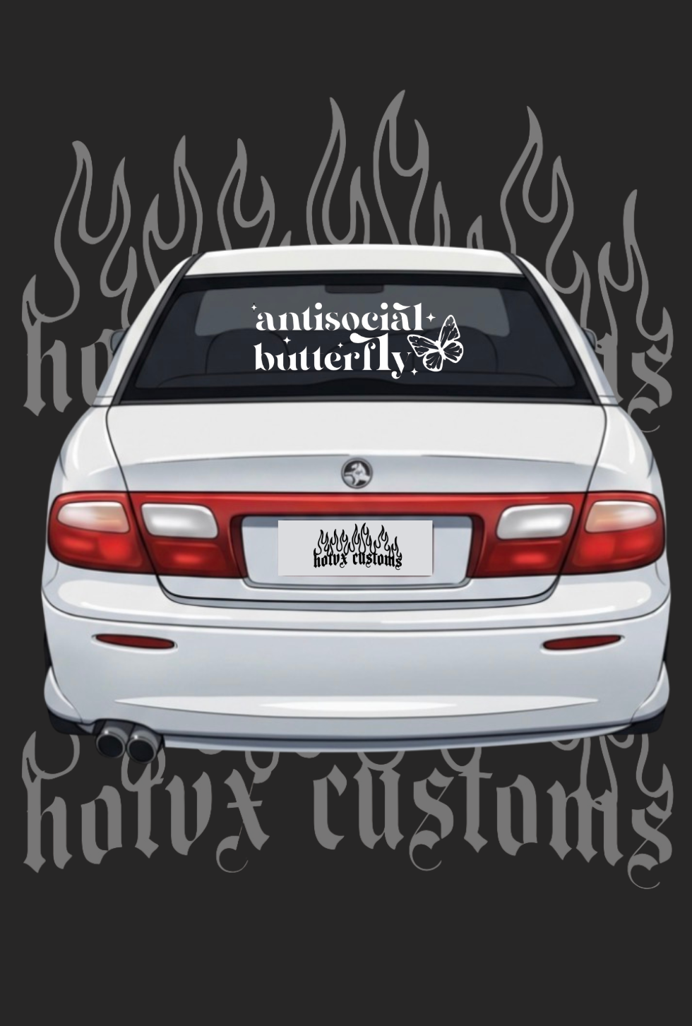 Antisocial butterfly