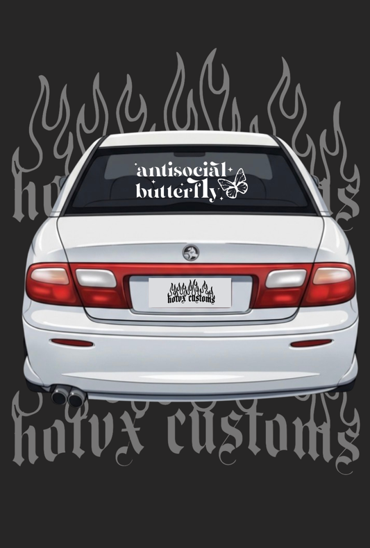 Antisocial butterfly