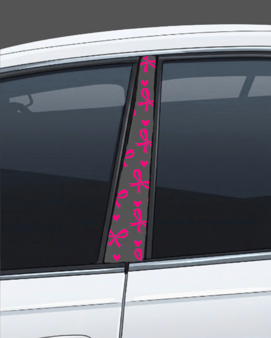 Bows & Hearts Pillars