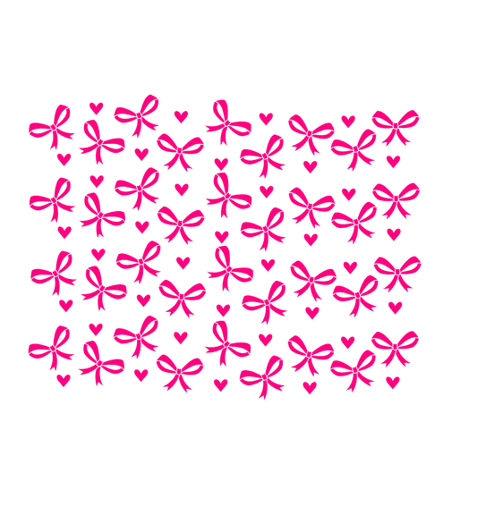 Bows n hearts sunroof decal