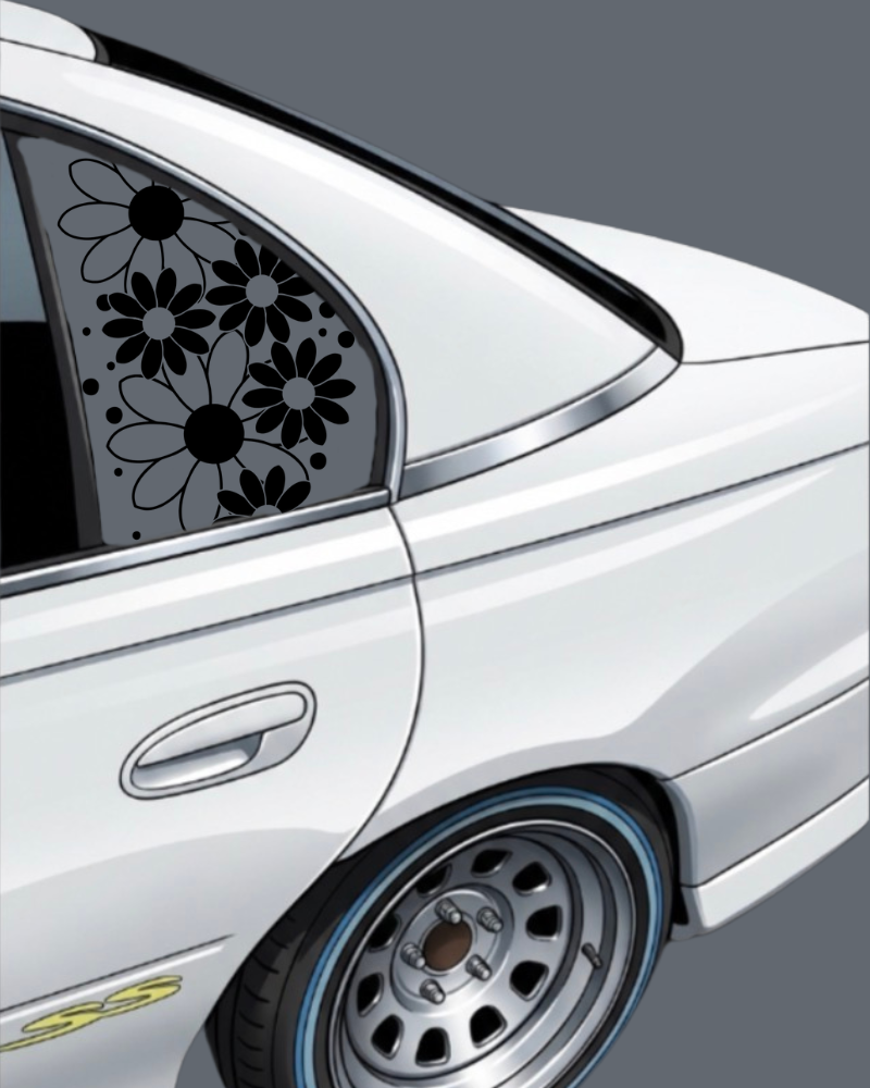 Daisy flower quarters
