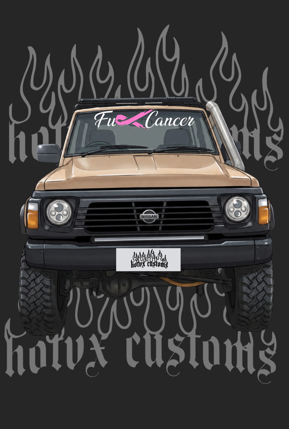 fuck cancer banner