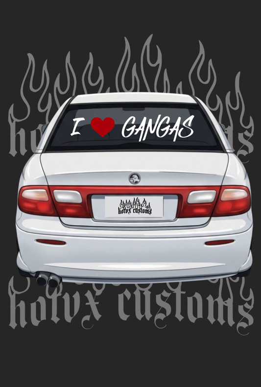 I love gangas