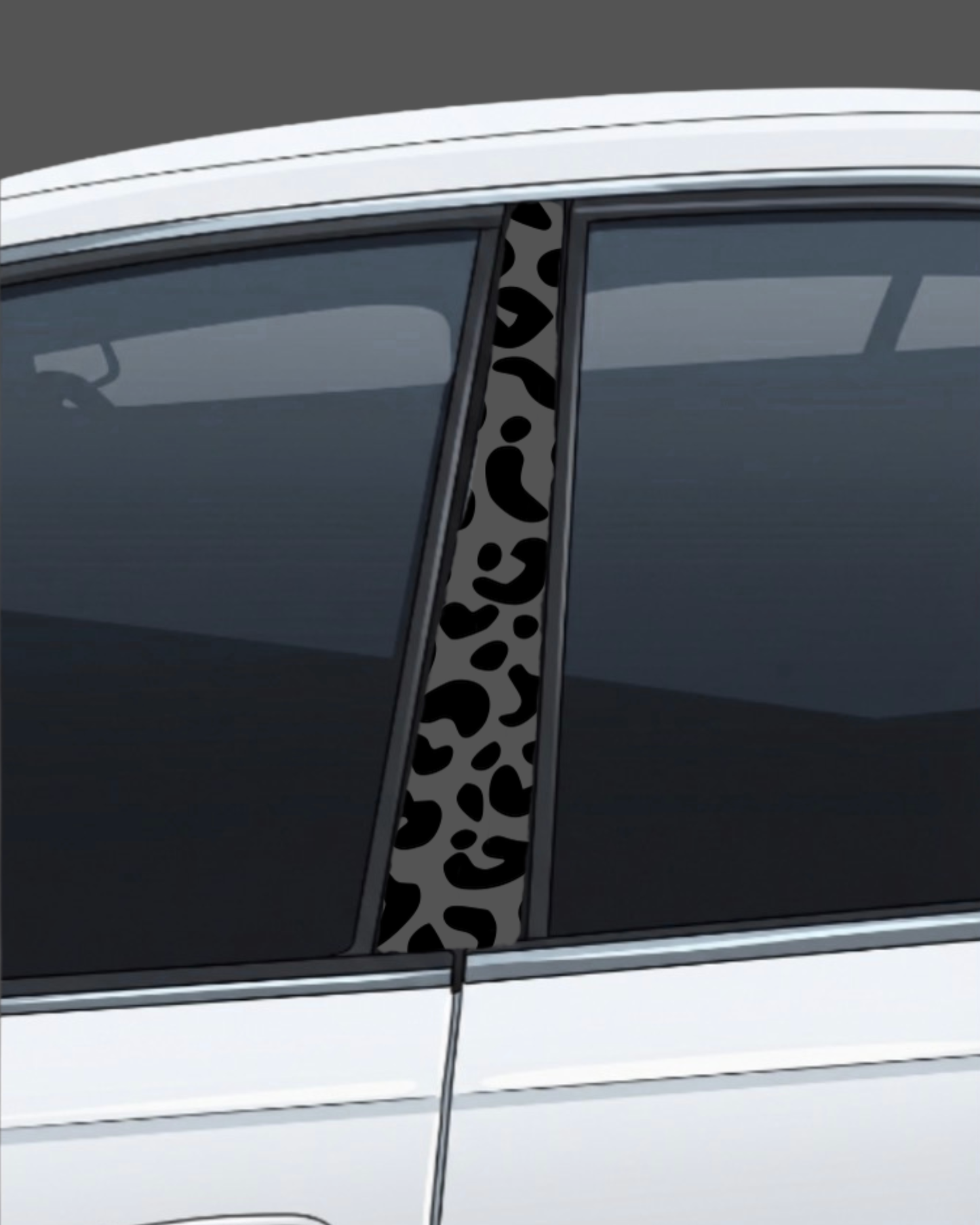 Leopard Print Pillars
