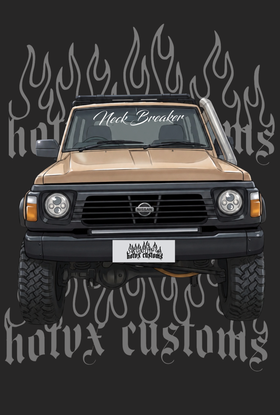 neck breaker banner