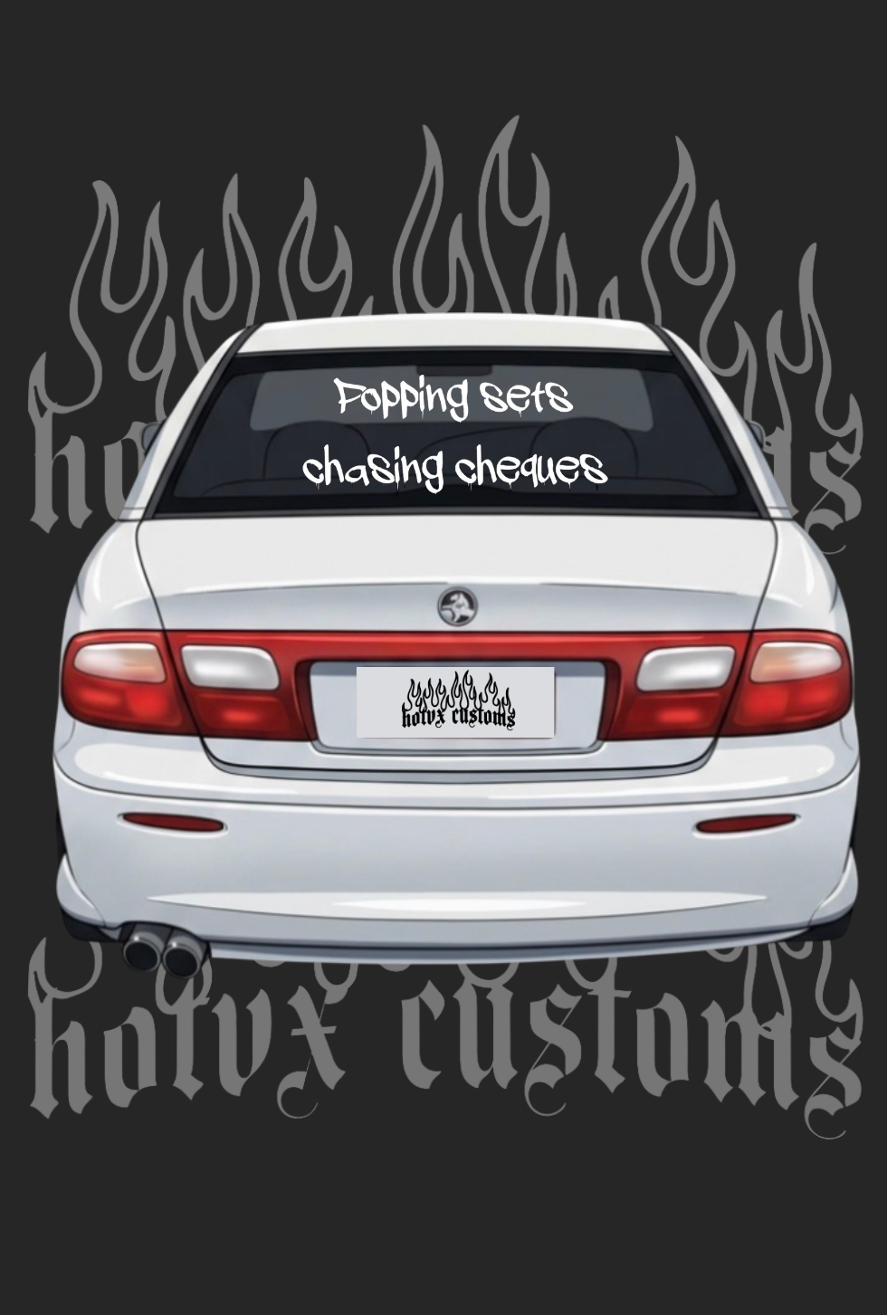 Popping sets chasing cheques