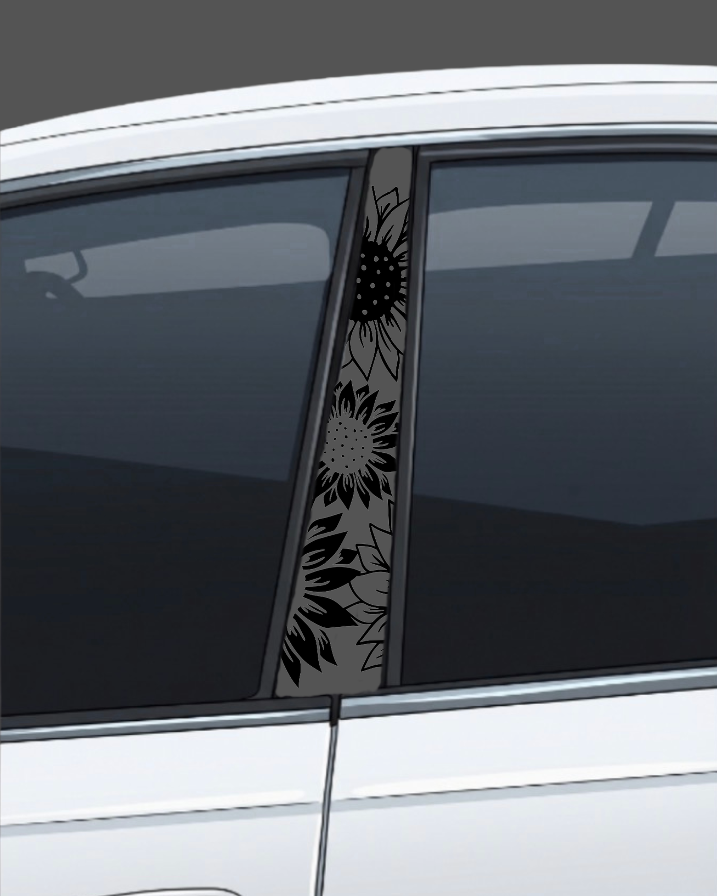 sunflower pillar set